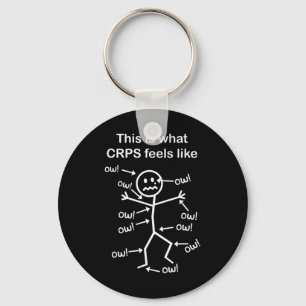 Porte-clés Sensibilisation Aux Crps - Voilà Ce Que Ressentent