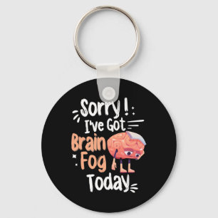 Porte-clés Sensibilisation Et Fibro Fog Fibromyalgie Brain Fo