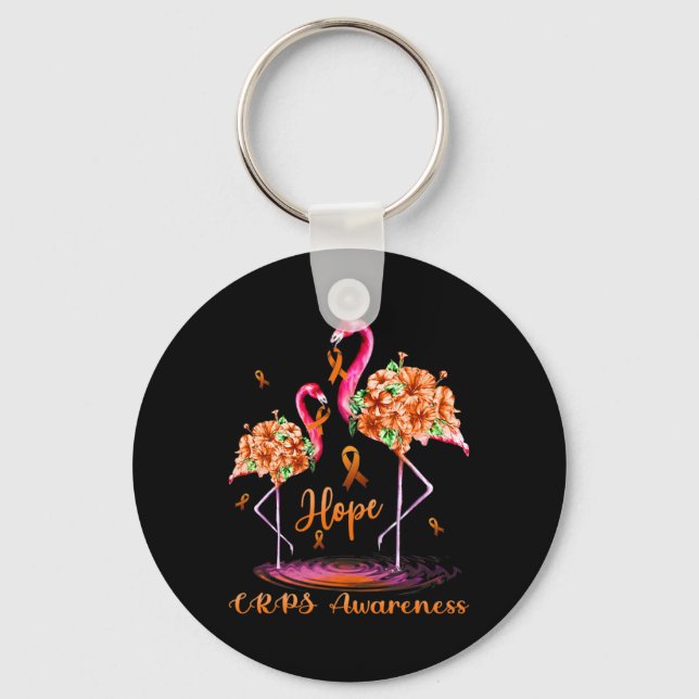 Porte-clés Sensibilisation Flamant rose aux SPPC (Recto)