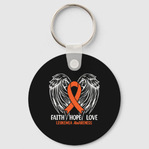 Porte-clés Sensibilisation Orange Survivor Ribbon Hommes Femm