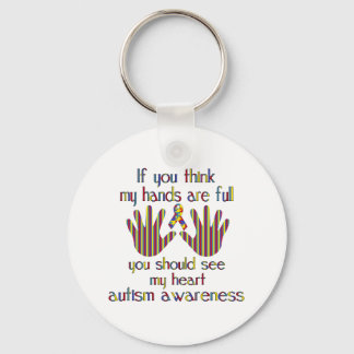 Porte-clés sensibilisation sur l'autisme