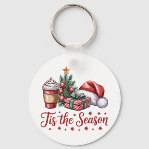 Porte-clés Sentez Jolly Christmas Tree Hot Cocoa Holiday