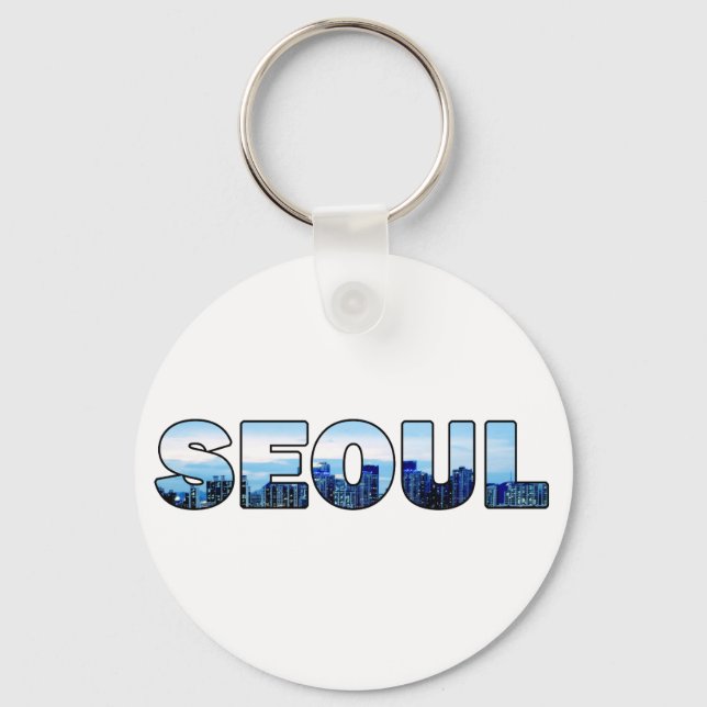 Porte-clés Séoul Corée du Sud 010 (Recto)