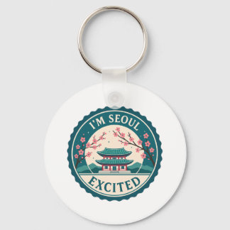 Porte-clés Séoul, la Corée excitée