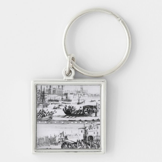 Porte-clés Sept évêques vont à la tour, 1688 (Devant)