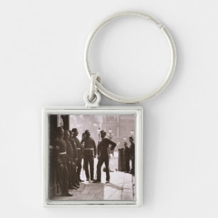 Porte-clés Sergents recruteurs à Westminster, 1876-77 (bois
