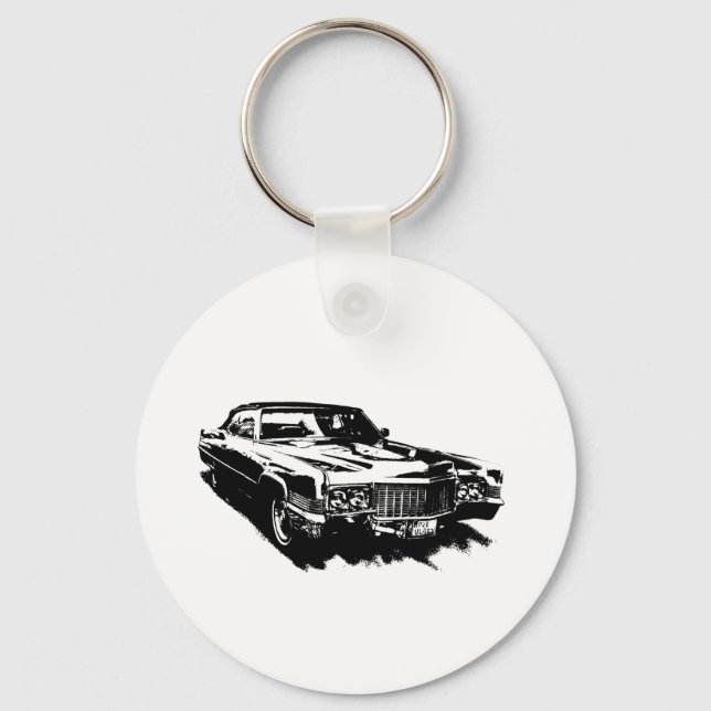 Porte-clés série cadillac deville eldorado (Recto)