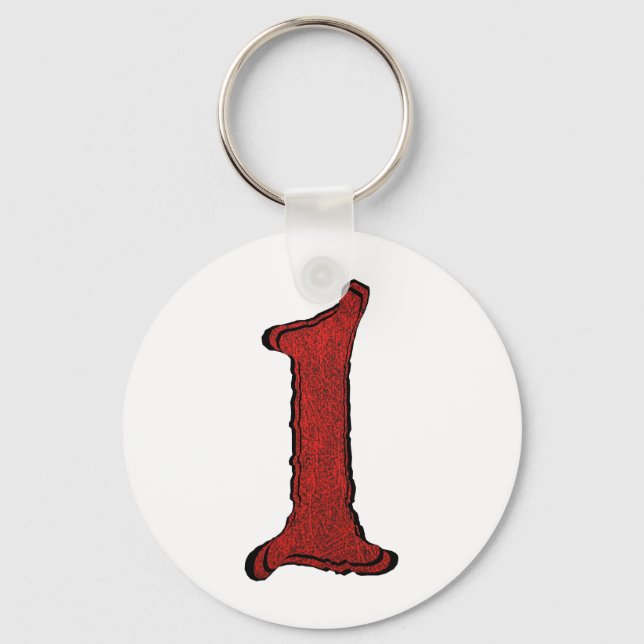 Porte-clés Série de numéros de vacances Red Velvet. (Recto)