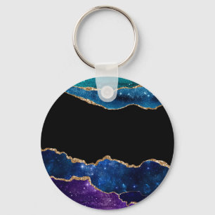 Porte-clés Série Galaxy Agate Design 10
