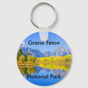 Porte-clés Série grande 1 de parc national de Teton