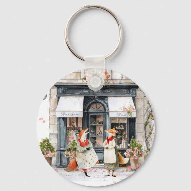 Porte-clés Série La vie à Fox Town - Blagues idiotes (Recto)