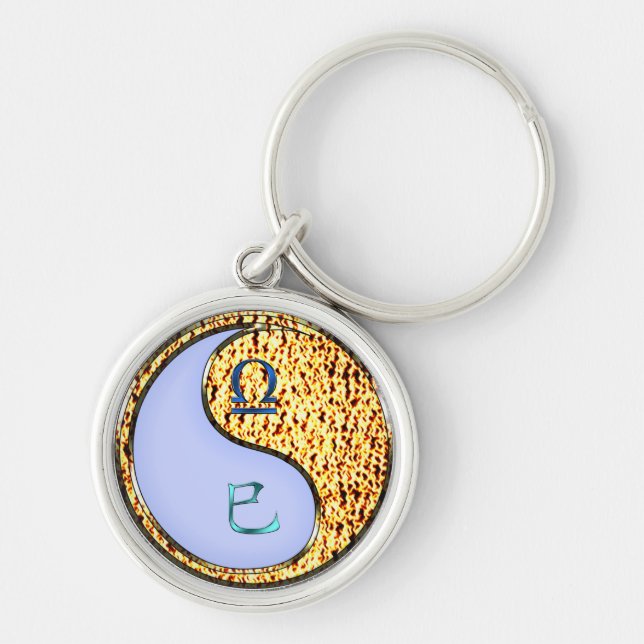 Porte-clés Serpent de bibliothèque et de feu (Devant)