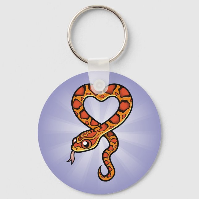Porte-clés Serpent de dessin animé (Recto)