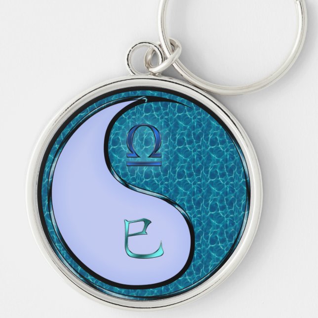Porte-clés Serpent de la balance et de l'eau (Devant)