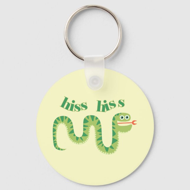 Porte-clés Serpent de sifflement de sifflement (Recto)