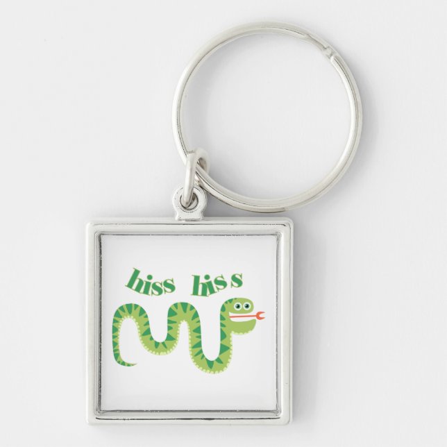 Porte-clés Serpent de sifflement de sifflement (Devant)