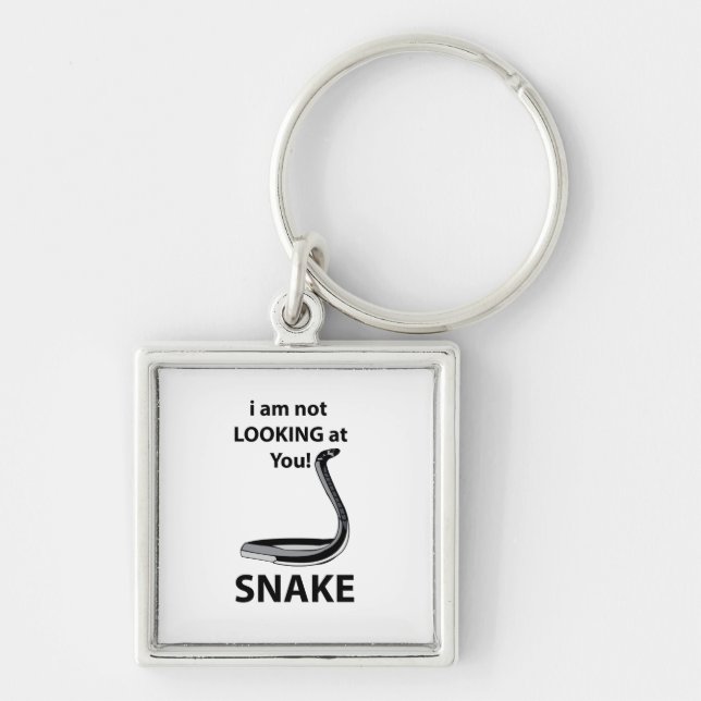 Porte-clés Serpent Je ne te regarde pas drôle Serpent (Devant)
