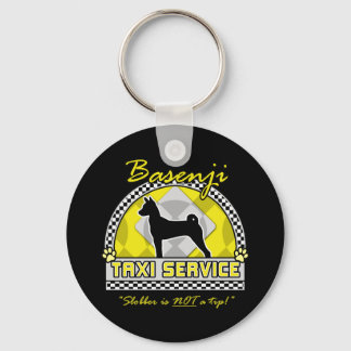 Porte-clés Service de Taxi Basenji