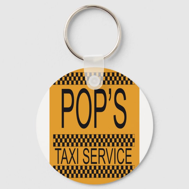 Porte-clés Service de taxi de Pop (Recto)