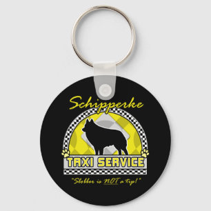 Porte-clés Service de taxi de Schipperke