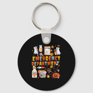 Porte-clés Service des urgences drôle Er infirmière Halloween