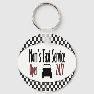 Porte-clés Service du taxi de la maman