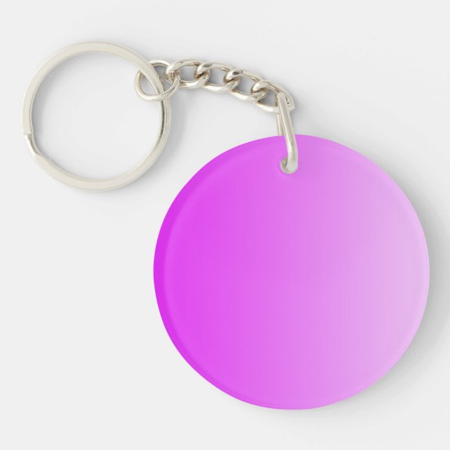 Porte-clés SEULEMENT dégradés de COULEUR - rosa rose (Devant)
