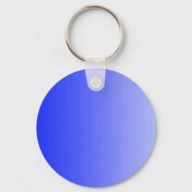 Porte-clés SEULS dégradés de COULEUR - bleu royal (Recto)