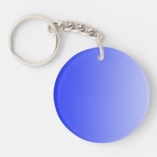 Porte-clés SEULS dégradés de COULEUR - bleu royal