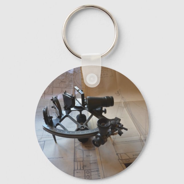 Porte-clés Sextant Antique (Recto)