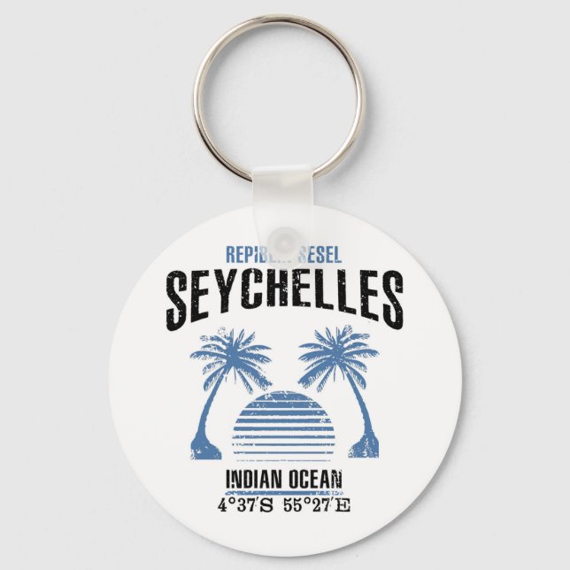 Porte-clés Seychelles (Recto)