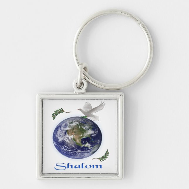 Porte-clés shalom (Devant)