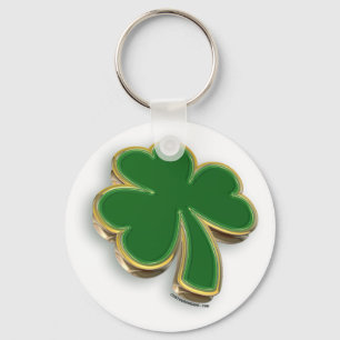 Porte-clés shamrock 3D