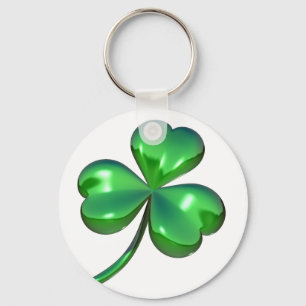 Porte-clés shamrock 3D