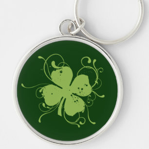Porte-clés Shamrock de fantaisie