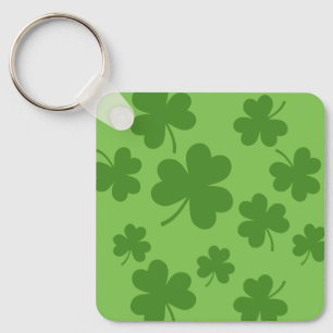 Porte-clés Shamrock de la Saint Patrick Motif Clover