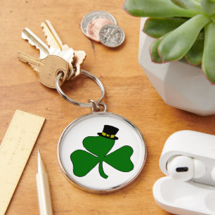 Porte-clés Shamrock irlandais