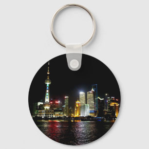 Porte-clés Shanghai la nuit