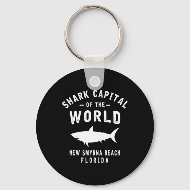Porte-clés Shark Catal Of The World - New Smyrna Beach Fl-fun (Recto)