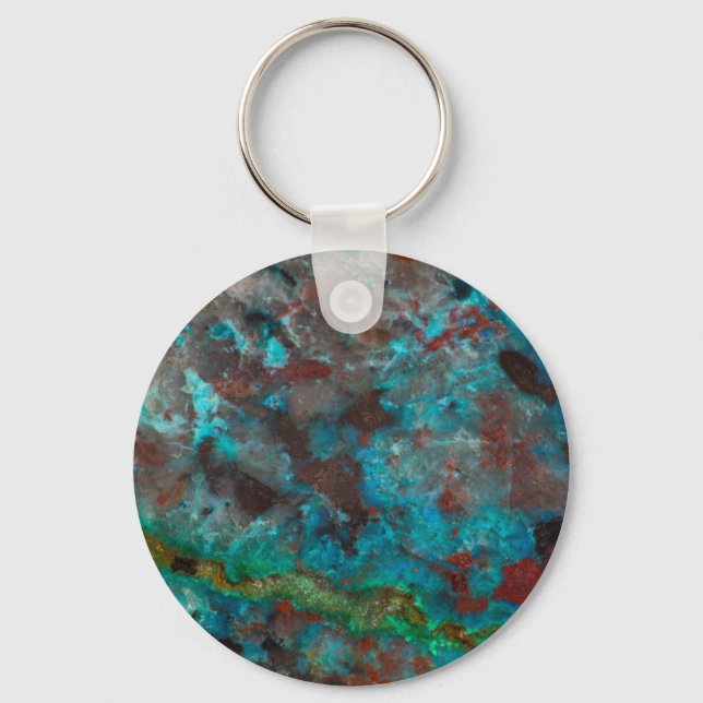 Porte-clés Shattuckite (Recto)