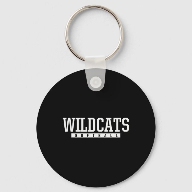 Porte-clés Shelby County Wildcats Softll Hs  (Recto)