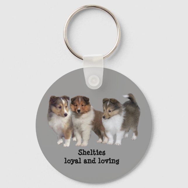 Porte-clés Sheltie Keychain (Recto)