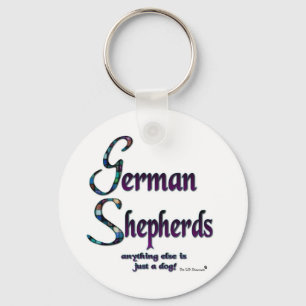PORTE-CLÉS SHEPHERDS ALLEMAND - TOUT LE RESTE N'EST QU'UN CHI
