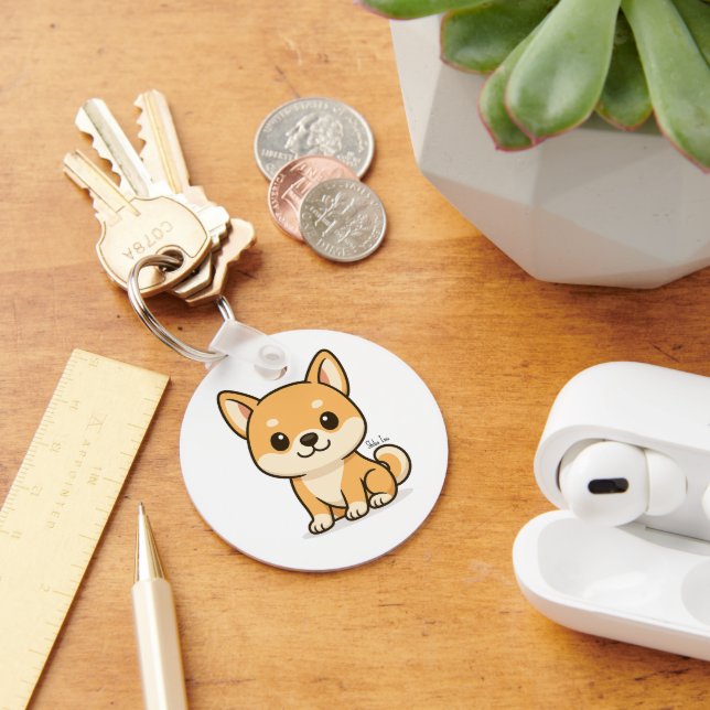 Porte-clés Shiba Inu (Bureau)