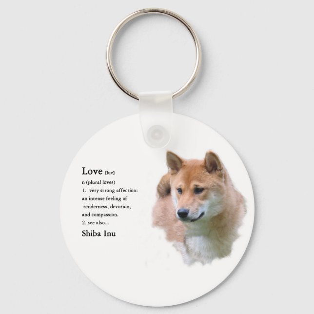 Porte-clés Shiba Inu (Recto)