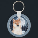 Porte-clés Shiba Inu Keychain<br><div class="desc">This keychain is a great gift for any Shiba Inu lover.</div>