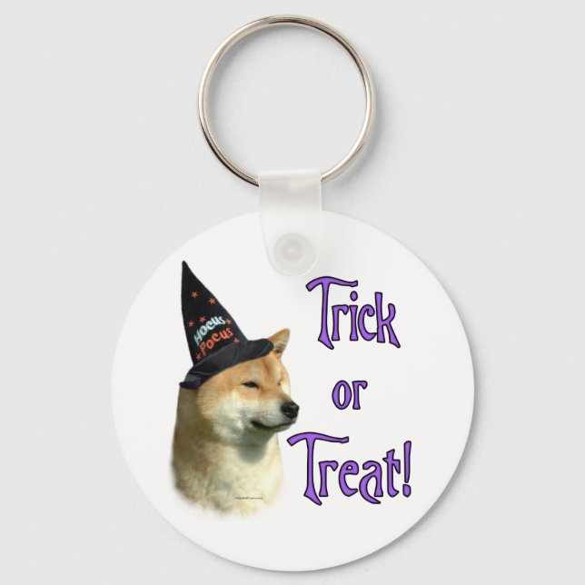 Porte-clés Shiba Inu Trick (Recto)