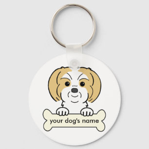 Porte-clés Shih personnalisé Tzu