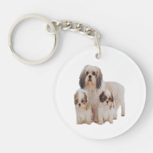 Porte-clés Shih-tzu