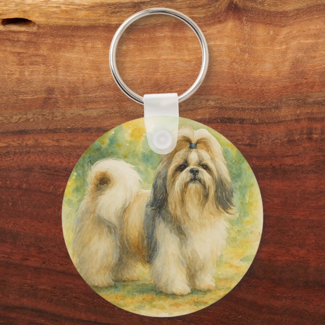 Porte-clés Shih Tzu (Recto)